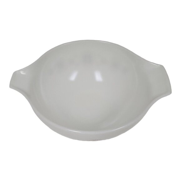 Vtg Pyrex Cinderella Milk Glass Mixing Bowl #444 4 QT Town & Country Pattern - Picture 5 of 12